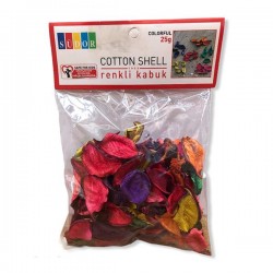 Südor Bs138 Renkli Kabuk Gül Kurusu 25Gr (1 paket)