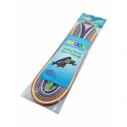 Hayal Quilling Öğrenci Seti 10 mm x 50 cm Kağıt Telkari Sanatı