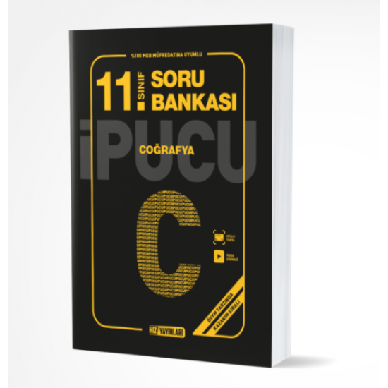 Hız Yayınları  11. Sınıf Coğrafya İpucu Soru Bankası