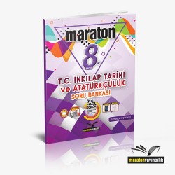 Maraton Yayıncılık 8. Sınıf T.C. İnkılap Tarihi ve Atatürkçülük Soru Bankası