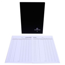 İşletme Hesabı Defteri 20x28 Ciltli Sert Kapak