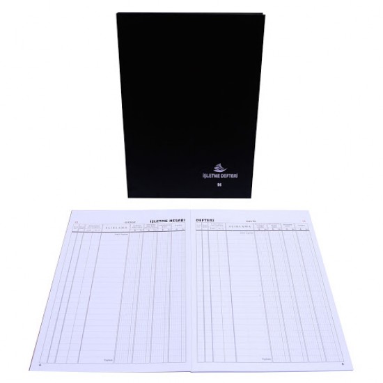 İŞLETME HESABI DEFTERİ CİLTLİ