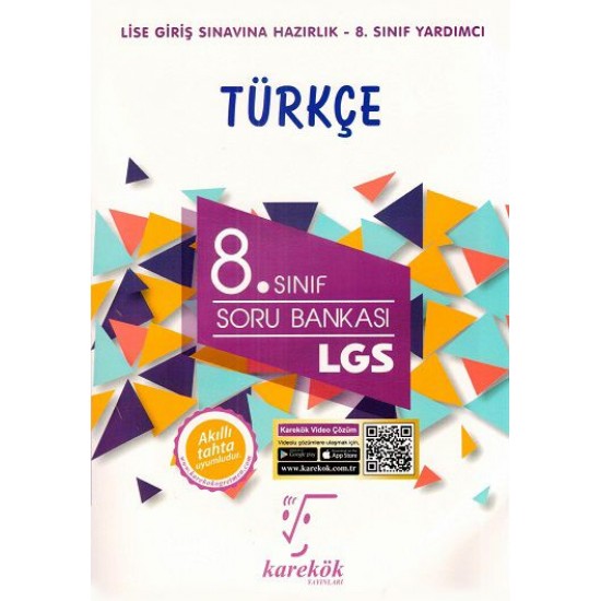 Karekök 8. Sınıf LGS Türkçe Soru Bankası Yeni