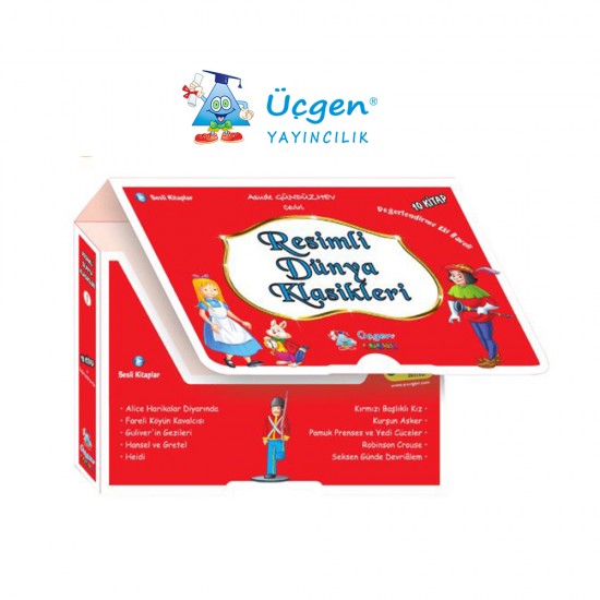 Resimli Dünya Klasikleri 1 – Kırmızı Seri – Kutulu