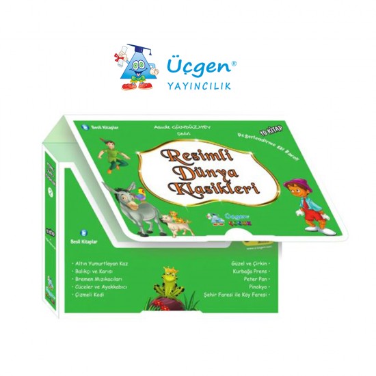 Resimli Dünya Klasikleri 2 – Yeşil Seri – Kutulu