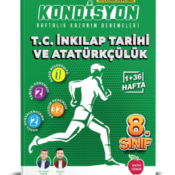 Newton Yayınları 8.Sınıf Kondisyon T.C. İnkılap Tarihi Ve Atatürkçülük 36+1 Adet Kazanım Deneme