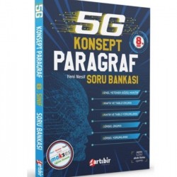 Artıbir Yayınları LGS 8.Sınıf 5G Konsept Paragraf Soru Bankası