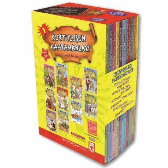 Kurtuluşun Kahramanları 10 Kitap Set-İsmail Bilgin