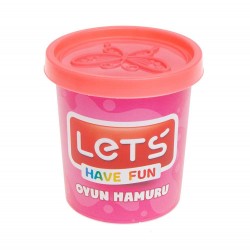 Lets Oyun Hamuru Neon Pembe 150Gr