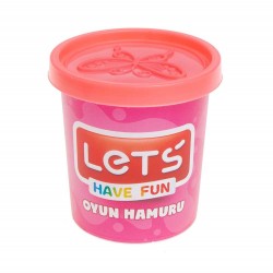 Lets Oyun Hamuru Neon Pembe 150Gr
