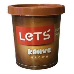 Lets Tek Renk Oyun Hamuru Kahve 150 Gr
