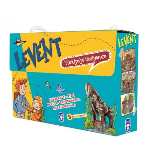 Levent Türkiye'yi Geziyorum 1 Set 5 Kitap Takım-Mustafa Orakçı