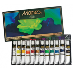 Maries Guaj Boya 12Mlx 12 Adet Karışık Renk (7312B)