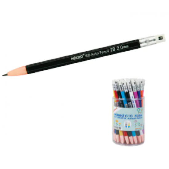 Mikro 618 2B 2Mm Otomatik Kurşun Kalem