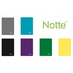 Notte Eko Plastik Kapak A4 Harita Metod Dikişli 40 Yp. Çizgili Defter 