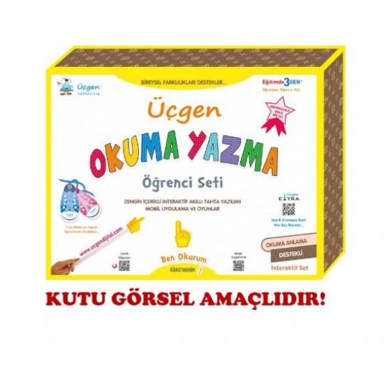 Üçgen Yayıncılık 1. Sınıf  Okuma Yazma Seti
