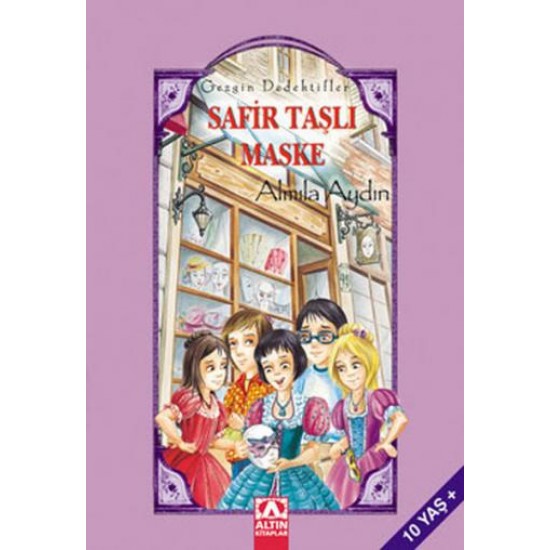Gezgin Dedektifler 3 Safir Taşlı Maske-ALMILA AYDIN