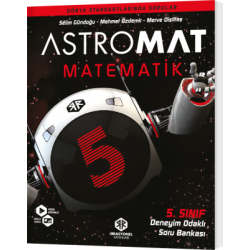 İrrasyonel Yayınları Astromat 5. Sınıf Deneyim Odaklı Matematik Soru Bankası