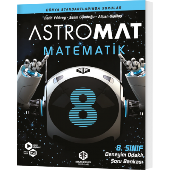 İrrasyonel Yayınları Astromat 8. Sınıf Deneyim Odaklı Matematik Soru Bankası