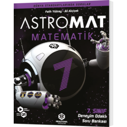 İrrasyonel Yayınları Astromat 7. Sınıf Deneyim Odaklı Matematik Soru Bankası