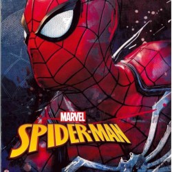 Spiderman Boyama Kitabı Çıkartma ekli Maske Hediyeli