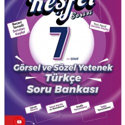 Günay Yayıncılık Keşfet Serisi 7. Sınıf Görsel ve Sözel Yetenek Türkçe Soru Bankası