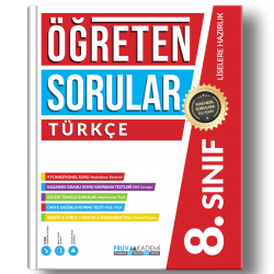 Pruva Akademi 8.Sınıf LGS Öğreten Sorular Türkçe