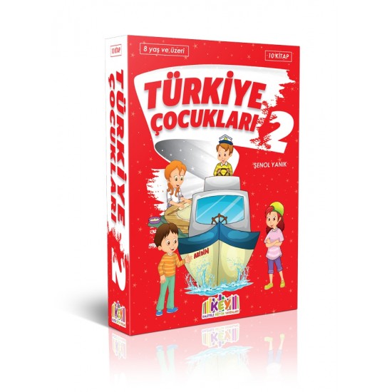 Türkiye Çocukları Set 2-10 Kitap Takım