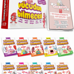 Vücudun Bilmecesi Hikaye Serisi AA1297 Model Eğitim Yayınları