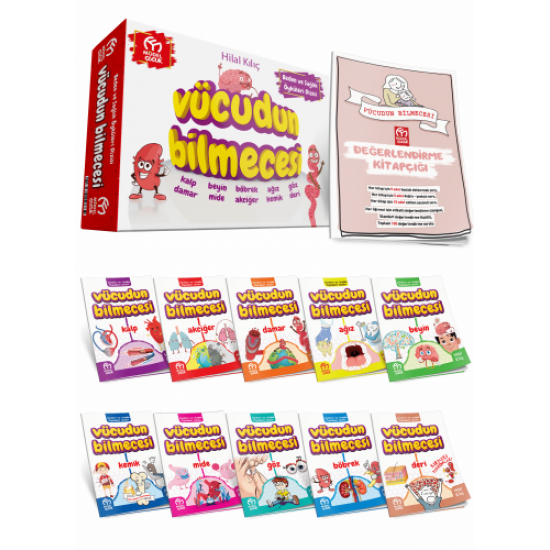 Vücudun Bilmecesi Hikaye Serisi AA1297 Model Eğitim Yayınları